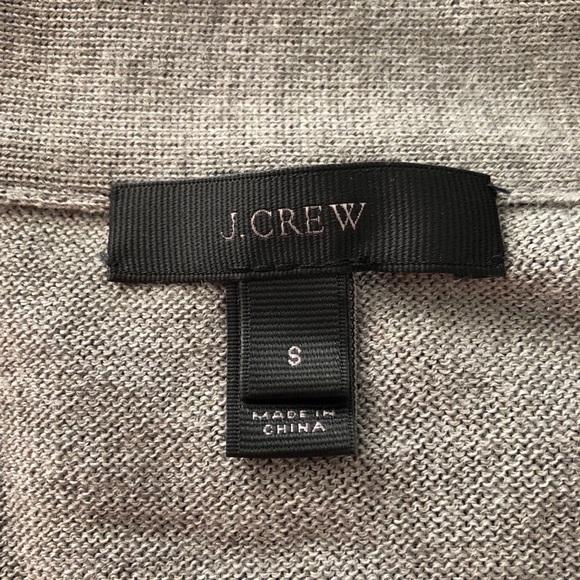 Like new jcrew tan and black cardigan size small - Picture 6 of 7